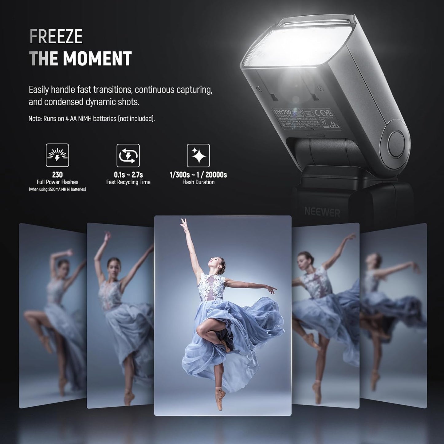 Neewer NW700-C TTL Flash Speedlite Canon DSLR