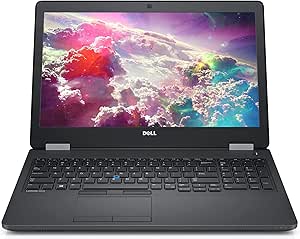 Dell E5570 Latitude 15.6" Laptop, i5-6300U, 8GB, 256GB SSD, FHD (Renewed)