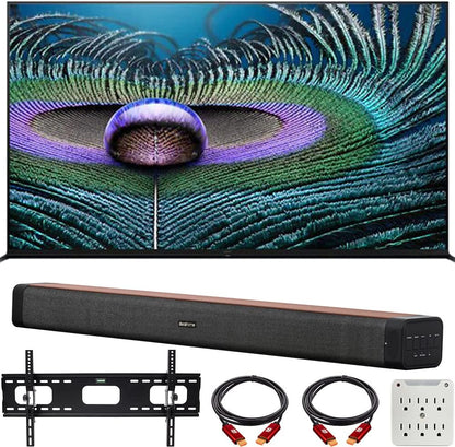 Sony XR85Z9J 85" 8K TV Bundle with Soundbar & Mount