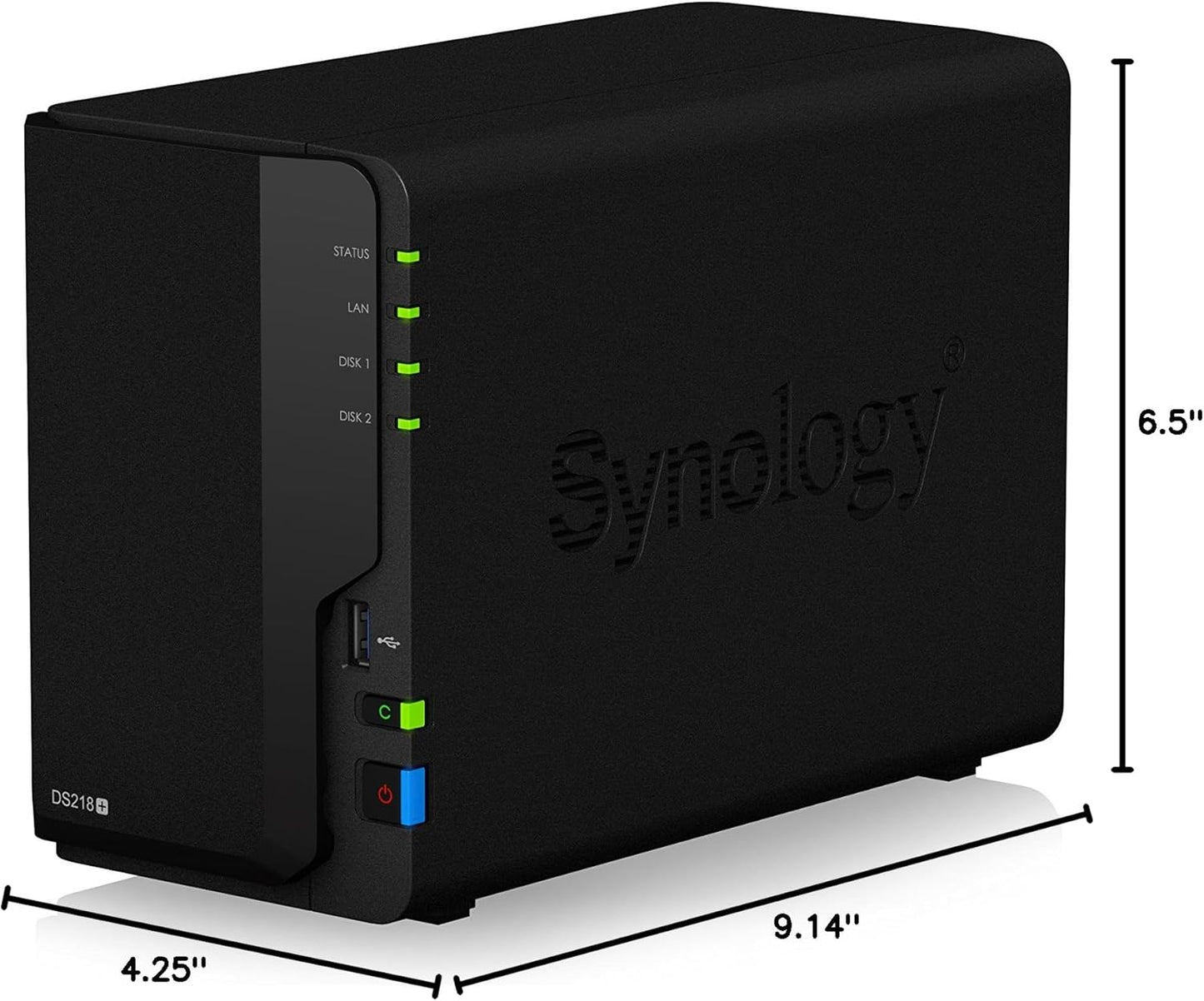 Synology DS218+ 2-Bay NAS DiskStation (Diskless)