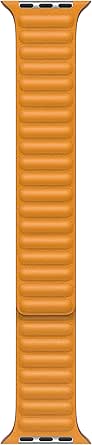 Apple Leather Link Watch Band 40mm California Poppy