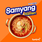 Samyang Ramen Korean Noodle Soup - 5 Pack