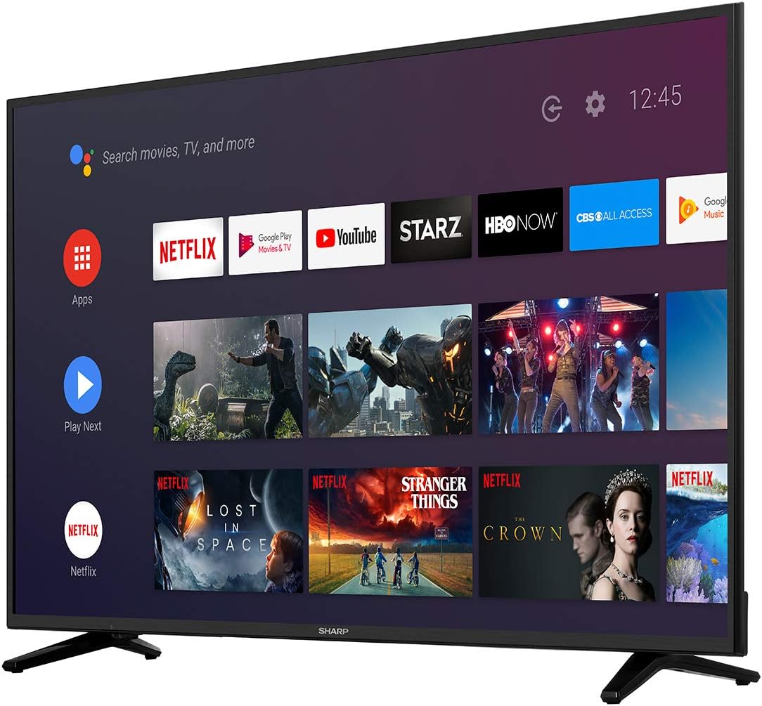 Sharp LC-55Q7000U 55-Inch 4K Android Smart TV