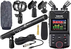 Tascam Portacapture X6 Recorder + Shotgun Mic Kit