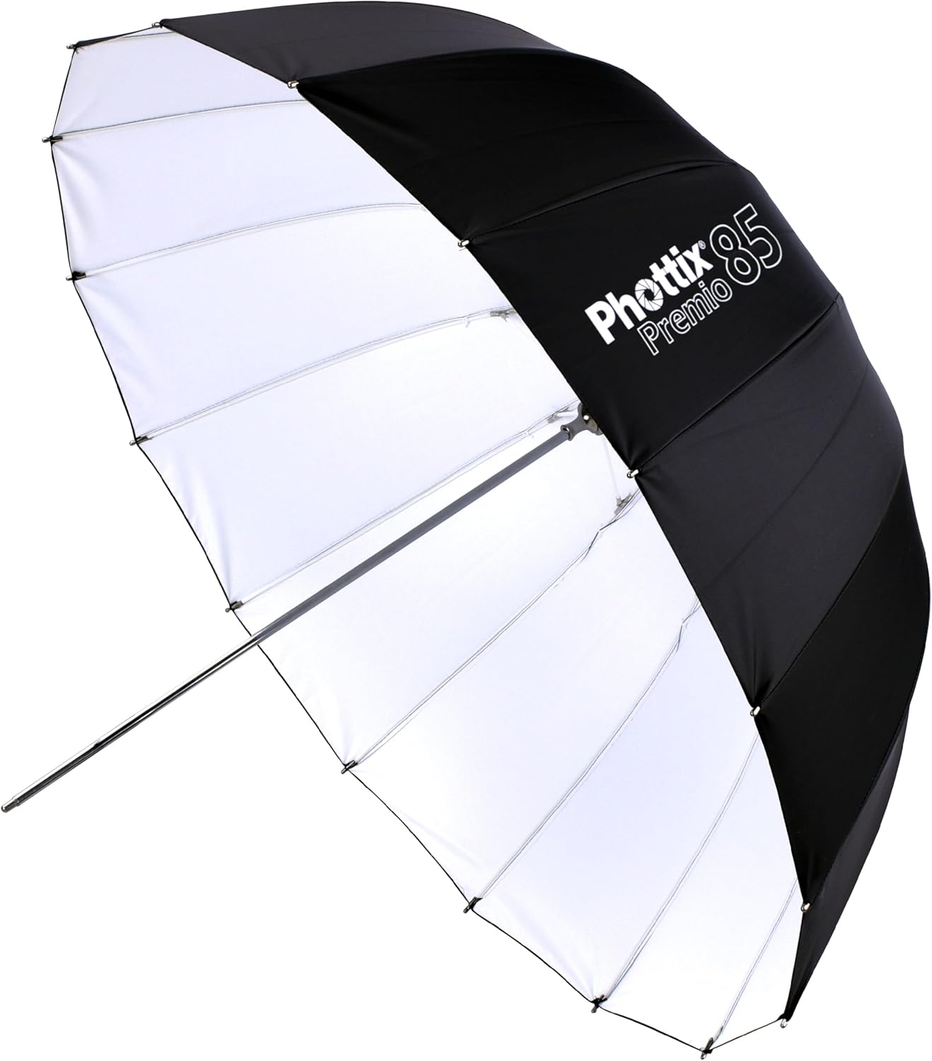 Phottix Premio Reflective Umbrella (White) with Diffuser