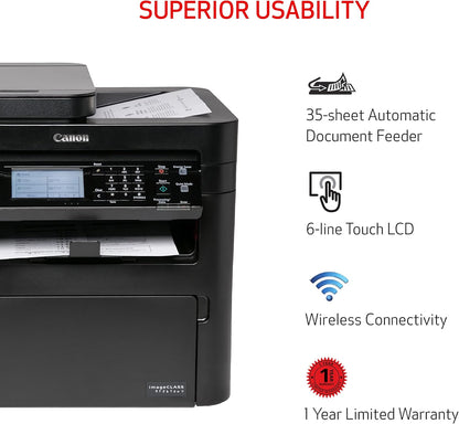 Canon 5938C010 imageCLASS MF267dw II Wireless Laser Printer - Monochrome