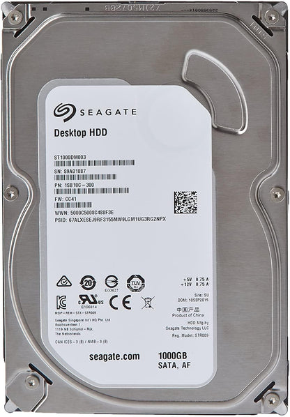 Seagate ST1000DM003 1TB Desktop HDD Internal Hard Drive