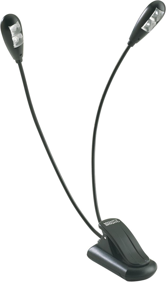Mighty Bright 52010 Pedalboard Light Black LED Music Stand