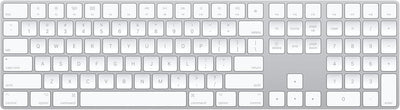 Apple MQ052LL/A Magic Keyboard with Numeric Keypad - US English (White)