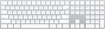 Apple MQ052LL/A Magic Keyboard with Numeric Keypad - US English (White)