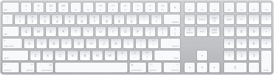 Apple MQ052LL/A Magic Keyboard with Numeric Keypad - US English (White)