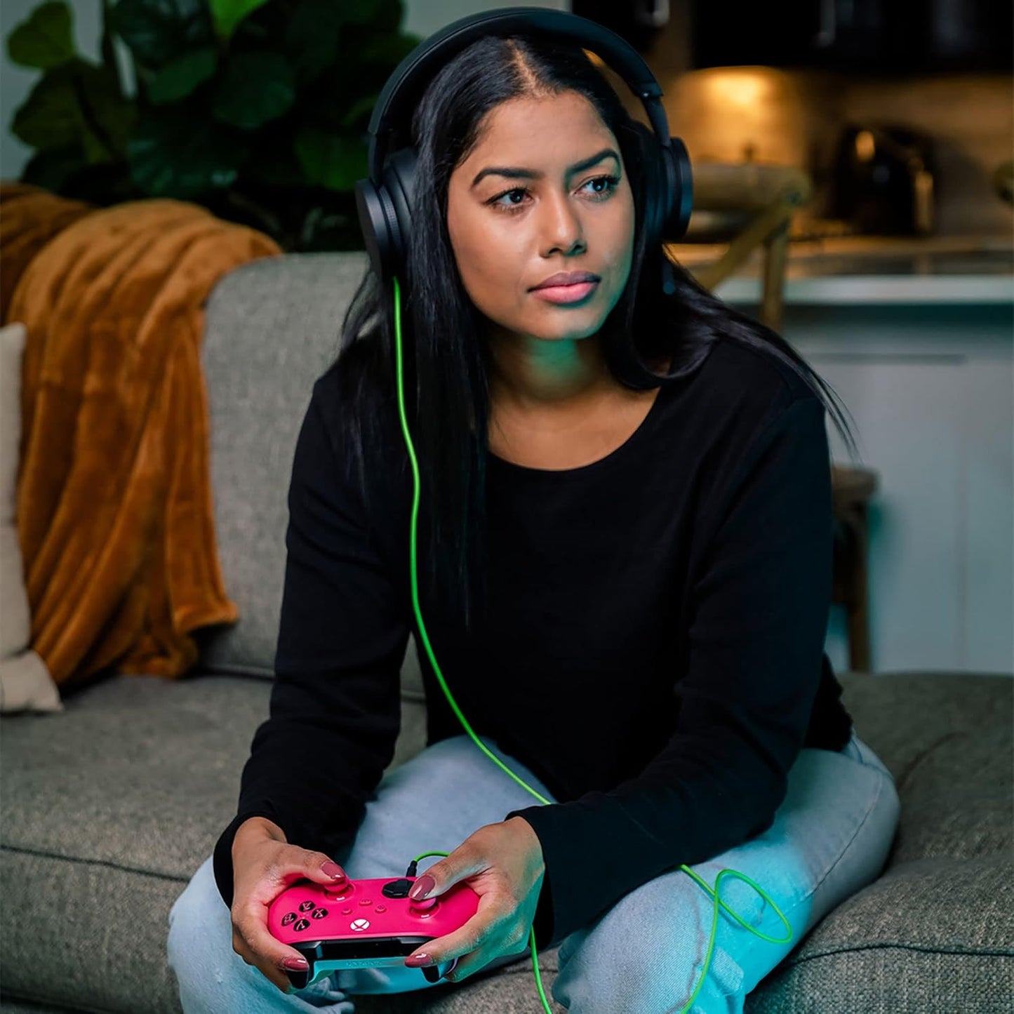 Microsoft Deep Pink Series X/S Xbox One Controller (Renewed)