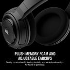 Corsair CA-9011195 HS35 Carbon Gaming Headset (Renewed)