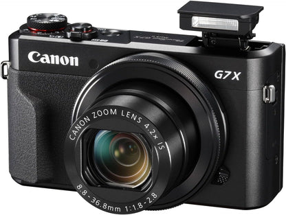 Canon PowerShot G7 X Mark II Bundle 64GB (Renewed)