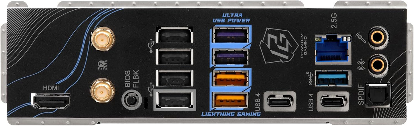 ASRock X870 RIPTIDE WIFI Phantom Gaming AM5 Motherboard