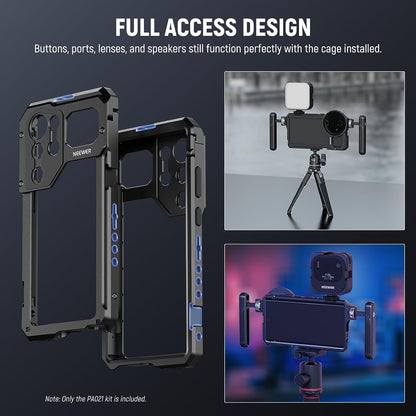 Neewer S23 Ultra Cage Video Rig Dual Handles 67mm