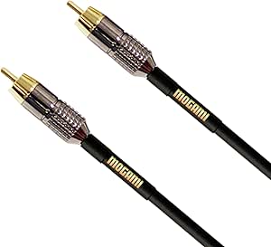 Mogami Gold RCA-RCA-06 Mono Audio/Video Patch Cable 6 Foot