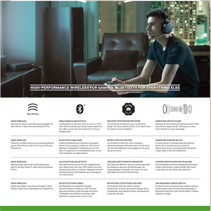 SteelSeries Arctis 9X Wireless Gaming Headset - Xbox Compatible