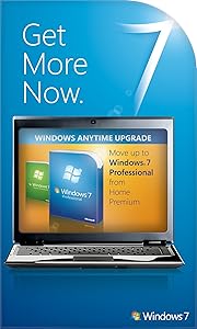 Microsoft 7KC-00132 Windows 7 Home to Pro Upgrade Code