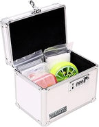 Vaultz VZ03962 Medicine Lock Box Combination Safe, White