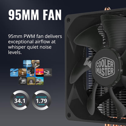 Cooler Master RR-H412-20PK-R2 Hyper H412R CPU Air Cooler