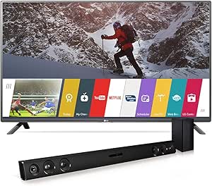 LG 43LF5900 43" Smart LED TV with LAS454B Soundbar