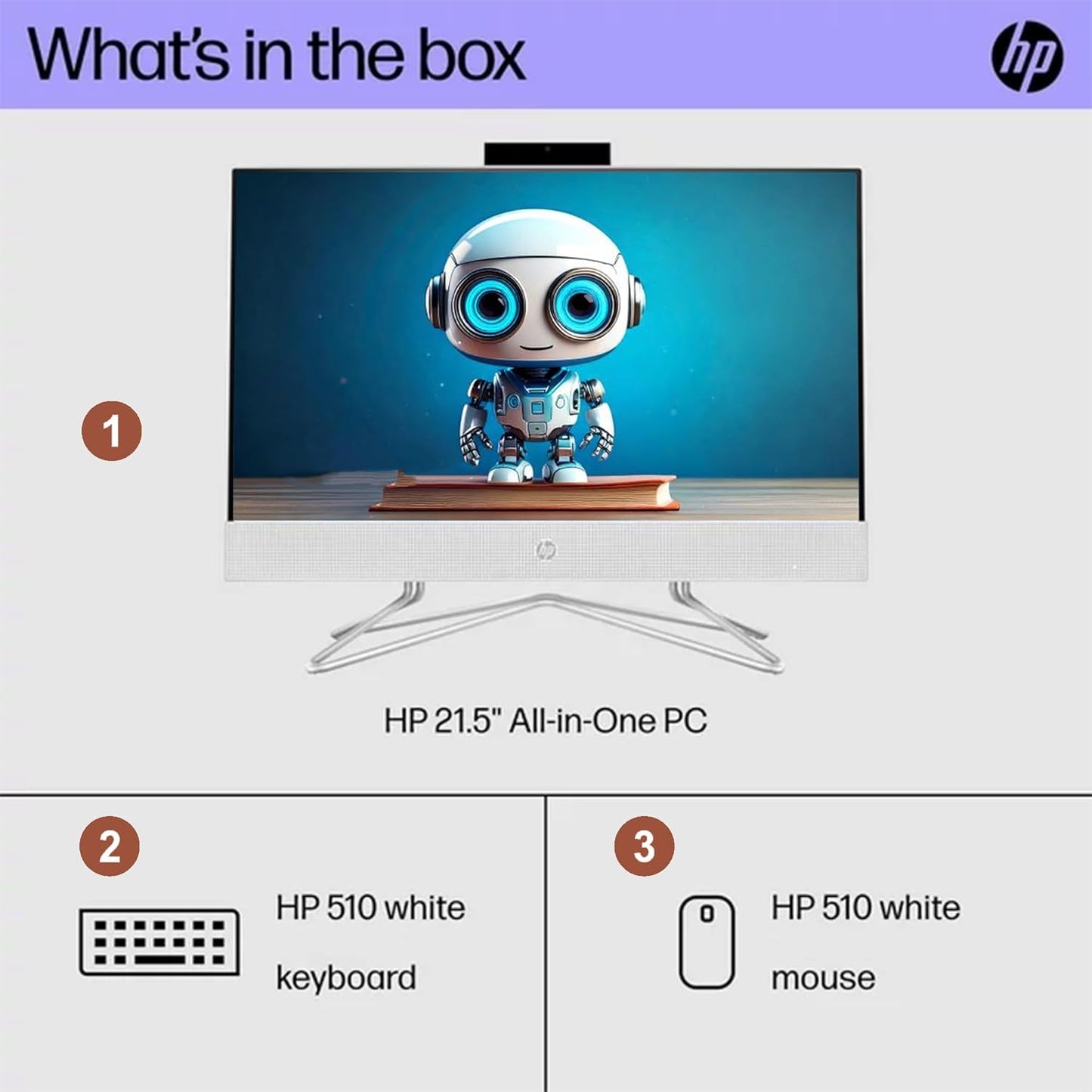 HP 22-DD Essential All-in-One Desktop Intel Celeron