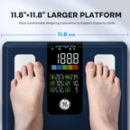 GE Smart Scale BMI Muscle Mass Digital Bathroom Scale