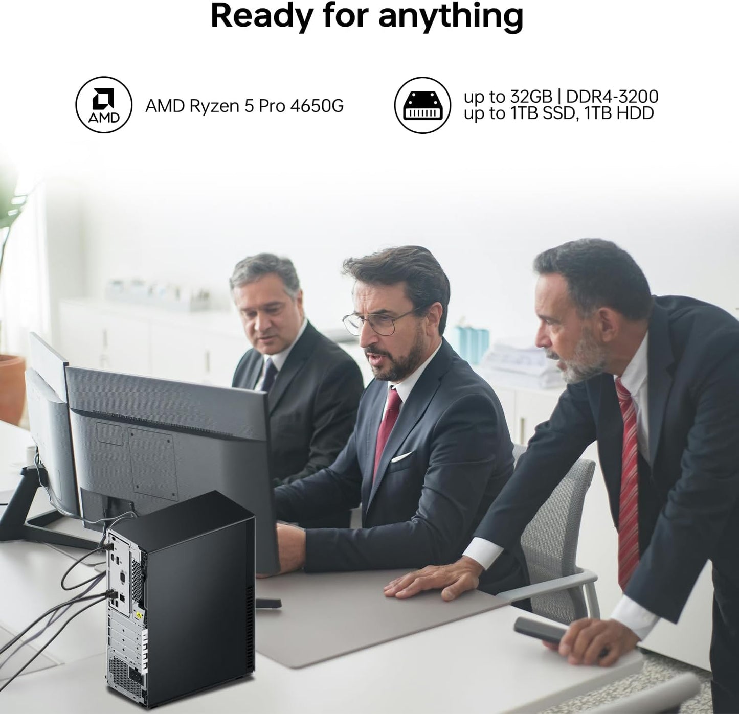 Lenovo ThinkCentre M75s Gen 2 Ryzen 5 Pro Desktop