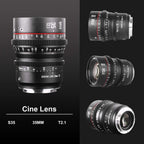 Meike 35mm T2.1 S35 EF Mount Cinema Lens