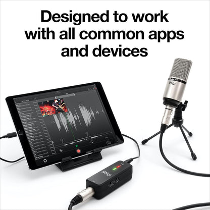 IK Multimedia IP-IRIG-PREHD-IN iRig Pre HD XLR Mic Preamp
