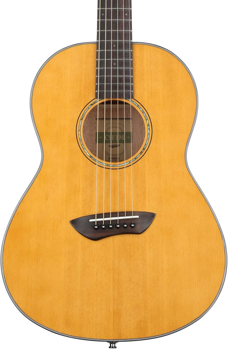 Yamaha CSF1M VN Parlor Acoustic Guitar Vintage Natural — main product image