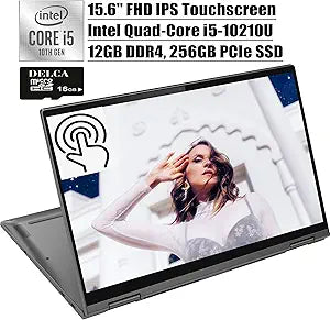 Lenovo Yoga C740 15" FHD Touch i5 12GB 256GB SSD Laptop