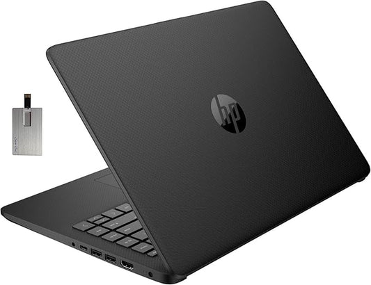 HP Stream 14" HD Laptop - Celeron, 4GB, 64GB eMMC, USB Card