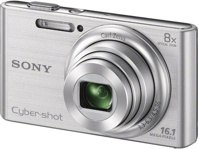 Sony DSC-W730 16MP 8x Zoom Digital Camera - Silver