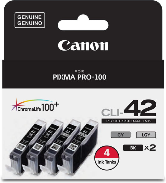 Canon CLI-42 Ink: ChromaLife100+ Photo Value Pack