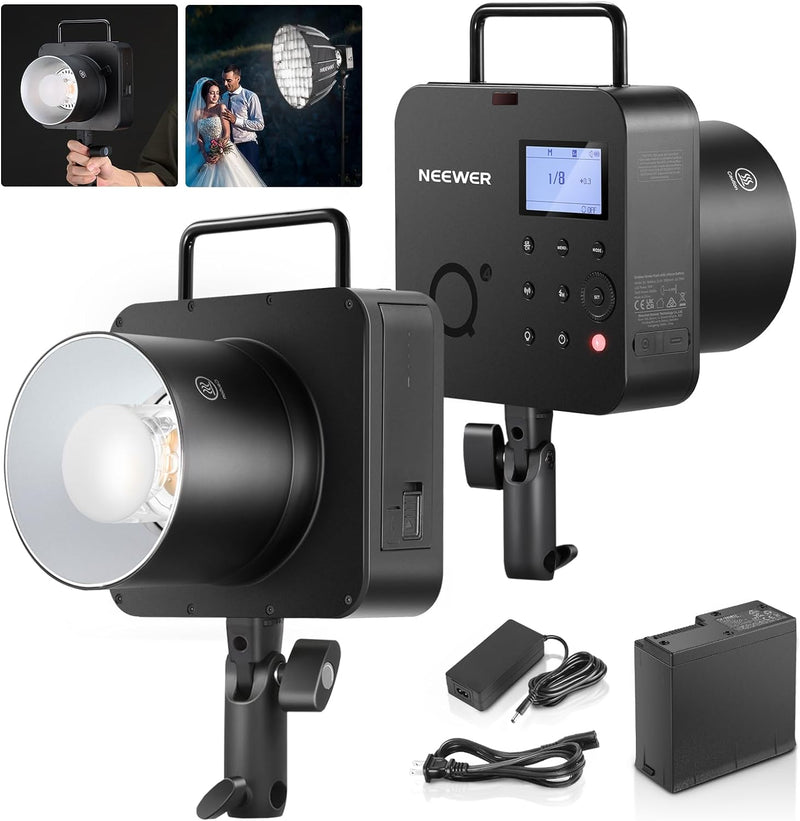Neewer Q4 400Ws TTL Outdoor Studio Flash Strobe — main product image