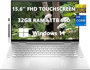 HP 15-es2501dx Envy x360 15.6" Touchscreen Laptop i7 32GB RAM 1TB SSD