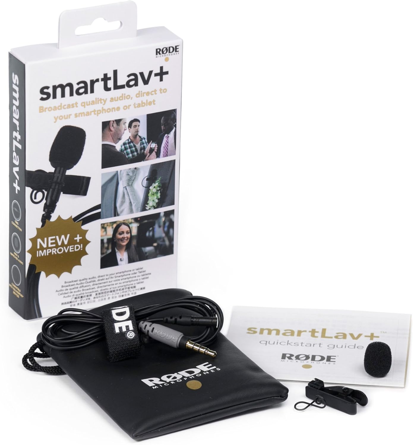 Rode SMARTLAVPLUS Omnidirectional Lavalier Microphone Renewed
