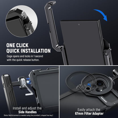 Neewer PA016 S22 Ultra Phone Video Rig Kit