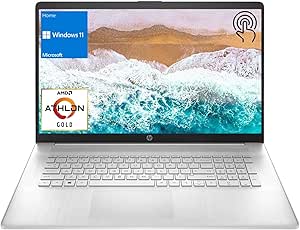 HP Notebook 17.3" HD+ Touchscreen Laptop AMD 16GB 512GB