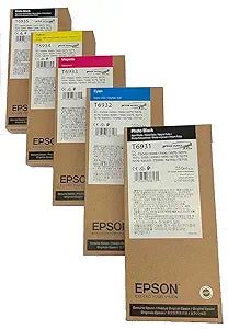 Epson T3000, T3720, T5000 Ultrachrome 350mL Ink Set