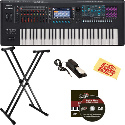 Roland AUS-FANTOM-06-COMBO-DLX Fantom-06 Keyboard Bundle