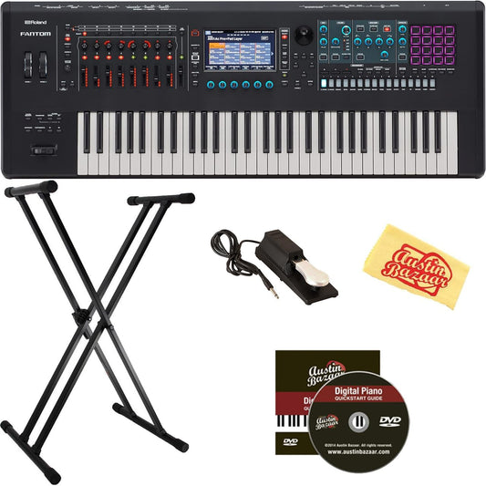 Roland AUS-FANTOM-06-COMBO-DLX Fantom-06 Keyboard Bundle