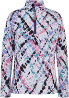 Spyder Spyder Limitless Surface 1/4-zip Turtleneck Mid-layer Top Girls