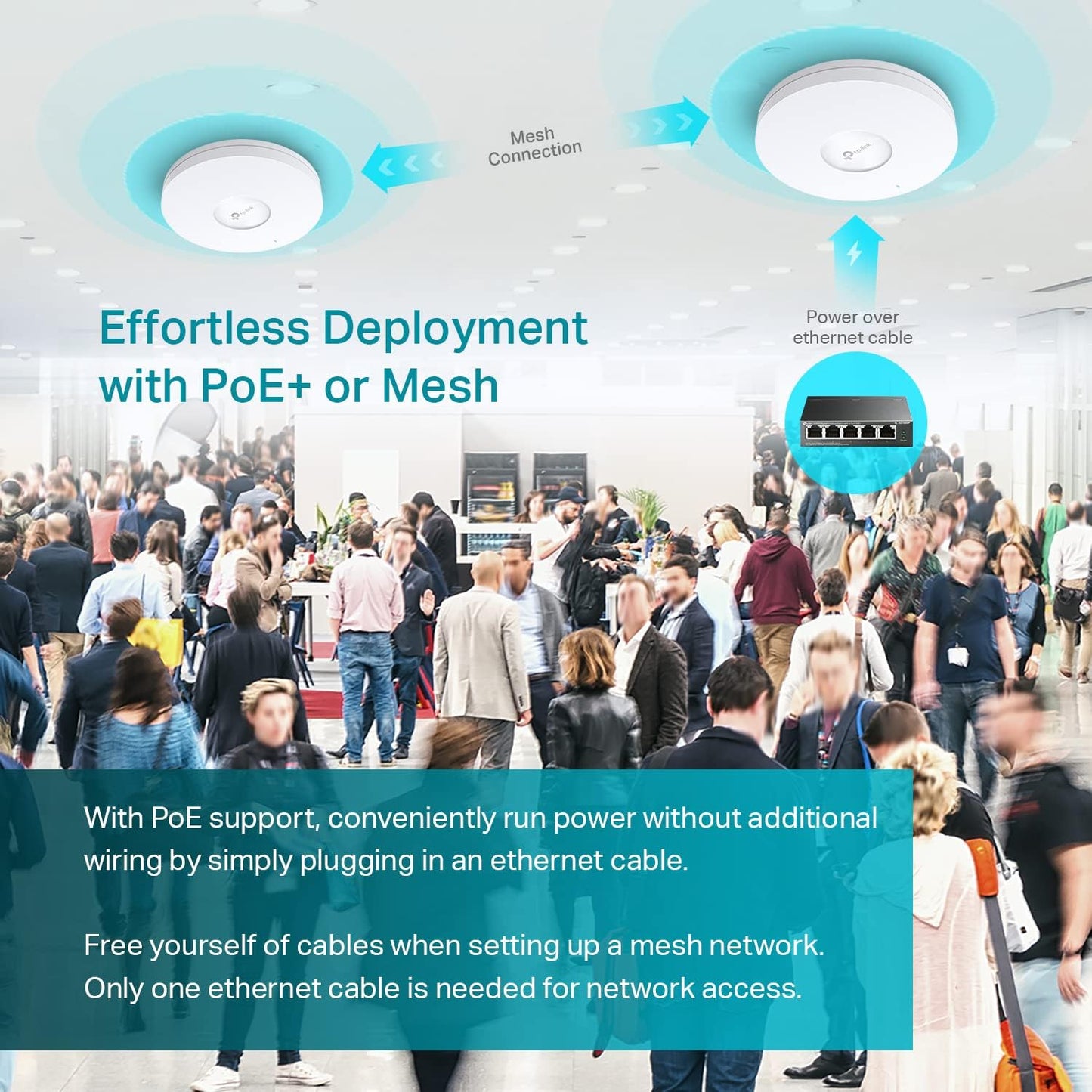 TP-Link EAP613 AX1800 Wireless WiFi 6 Access Point