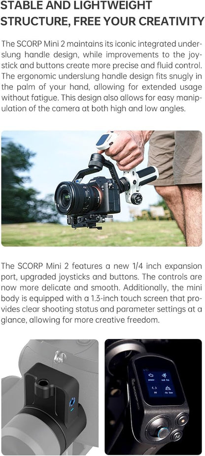 FeiyuTech Scorp MINI 2 KIT 3-Axis Gimbal Stabilizer