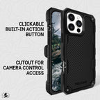 Pelican PP054486 Shield iPhone 16 Pro Max Case Carbon