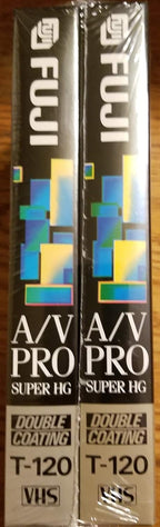 Fujifilm FBA_5327 Pro T-120 VHS Tape 120 Minutes
