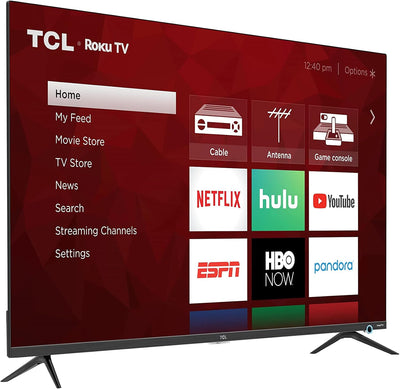 TCL 5-Series 55S525 55-Inch 4K Roku Smart TV Renewed
